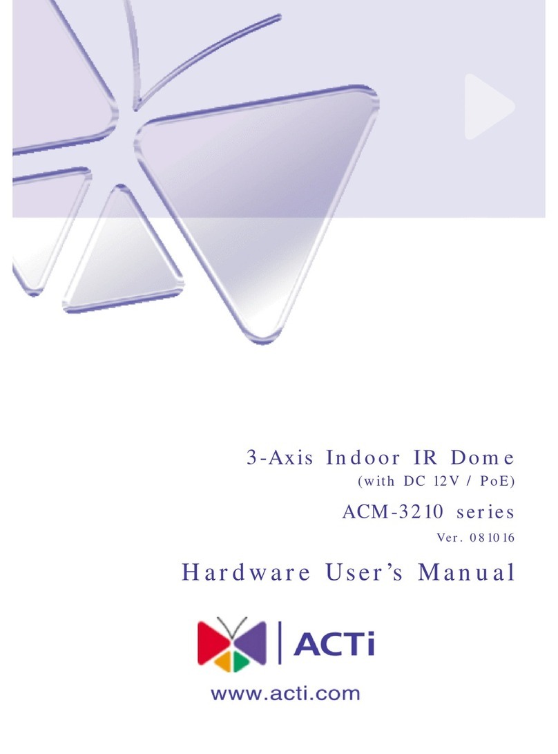 ACTi ACM-3210 Series Instructions for use