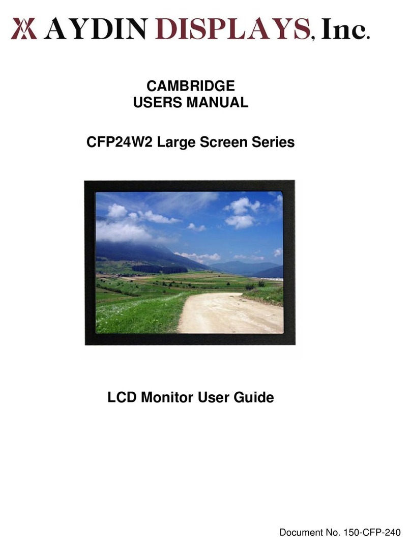 Aydin Displays CFP24W2 Series User manual