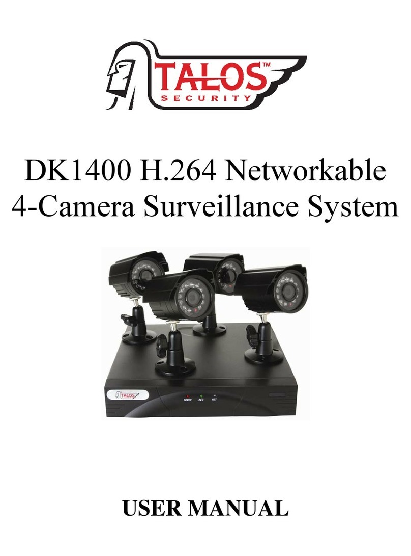 Talos Security DK1400 user manual