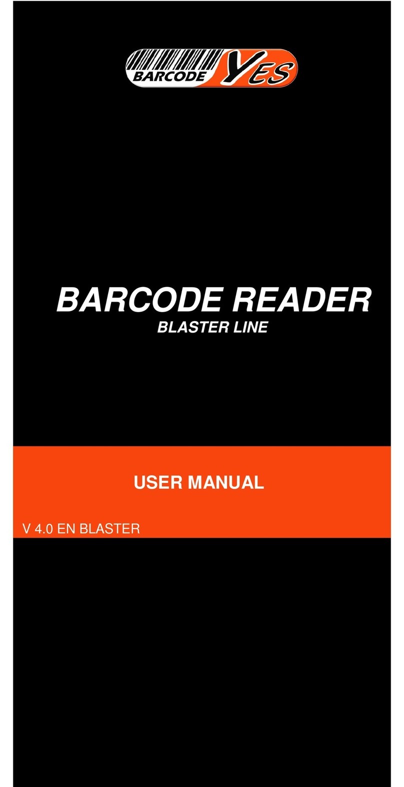 BarcodeYes BLASTER user manual