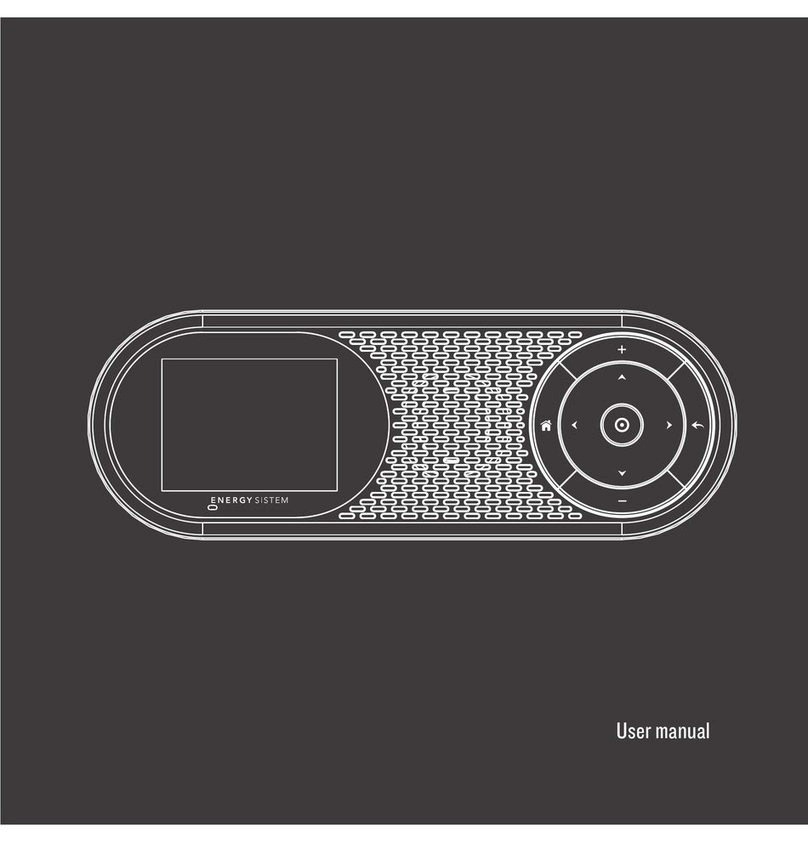 ENERGY SISTEM Stream Radio&TV 120 user manual