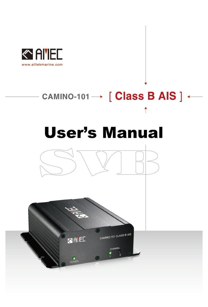AMEC Camino-101 Class B AIS user manual AMEC Camino-101 Class B AIS user manual