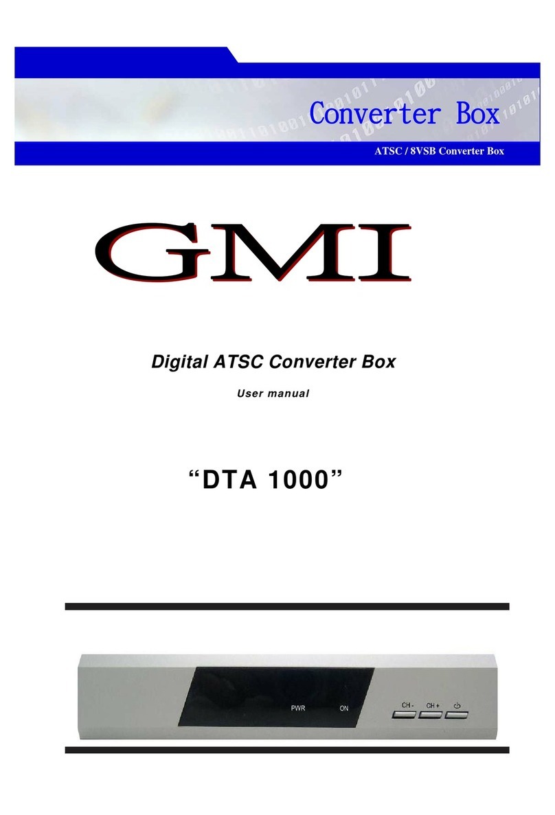 GMI DTA 1000 user manual