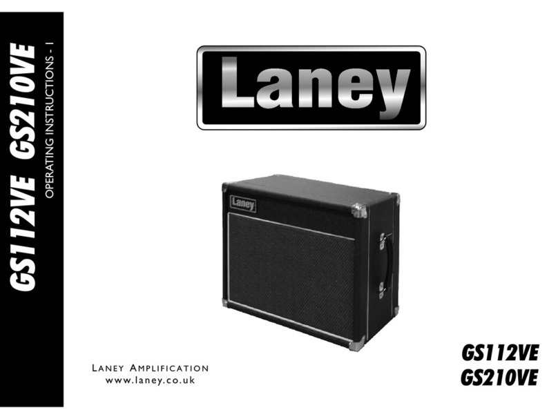 Laney GS112VE User manual