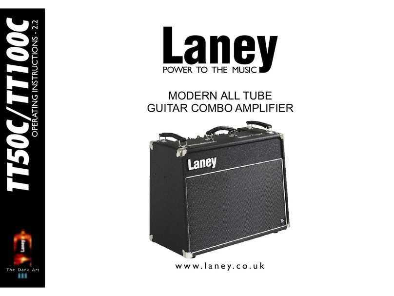 Laney TT50C User manual