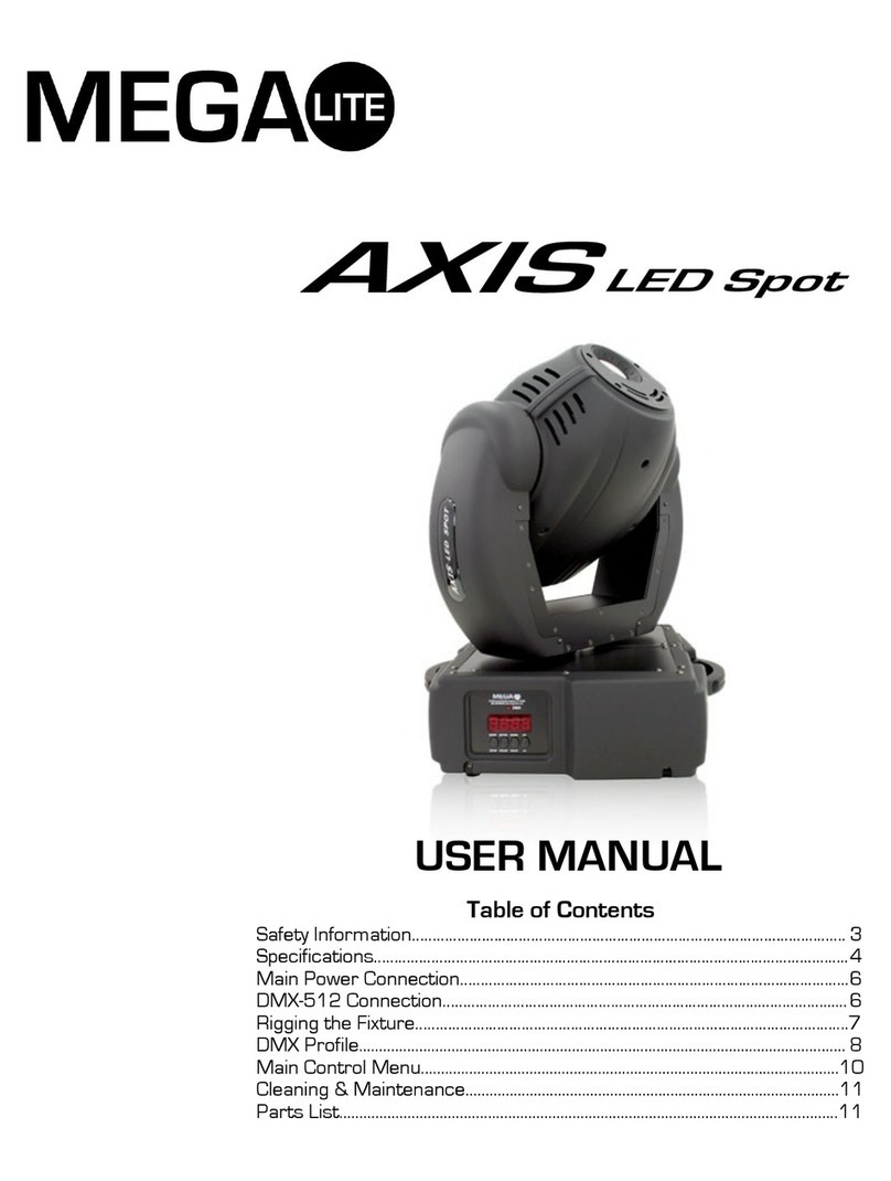 MegaLite Axis User manual
