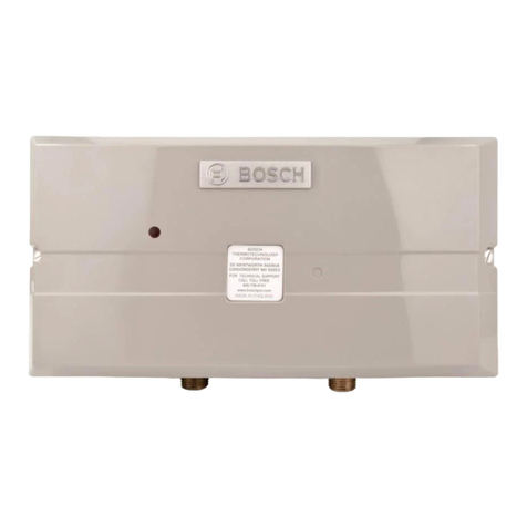 Bosch US3 Installation manual and operating instructions