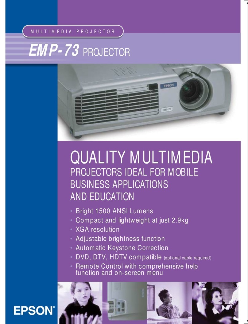 Epson EMP-73 User manual