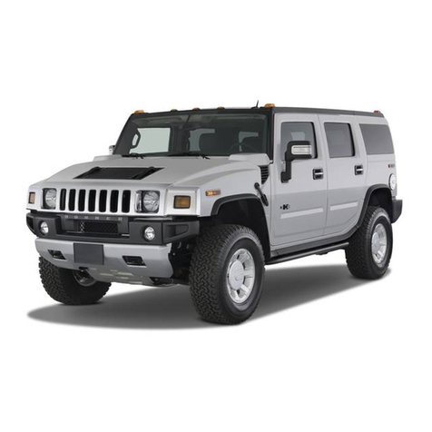 Hummer H2 2010 User manual