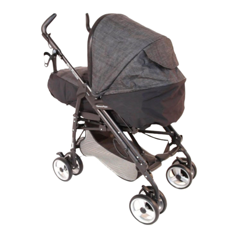 Mamas & Papas pliko pramette Instructions for use