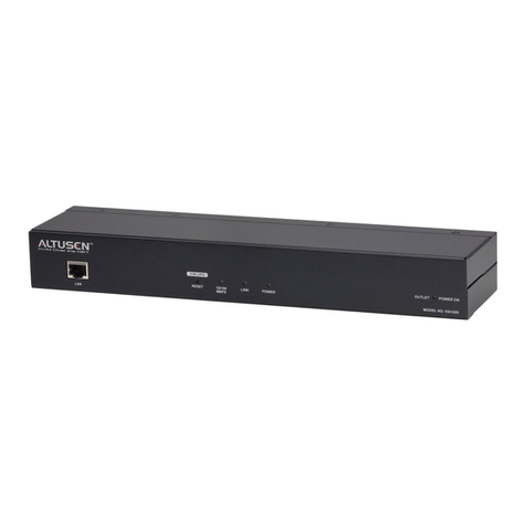 Altusen KN1000 User manual
