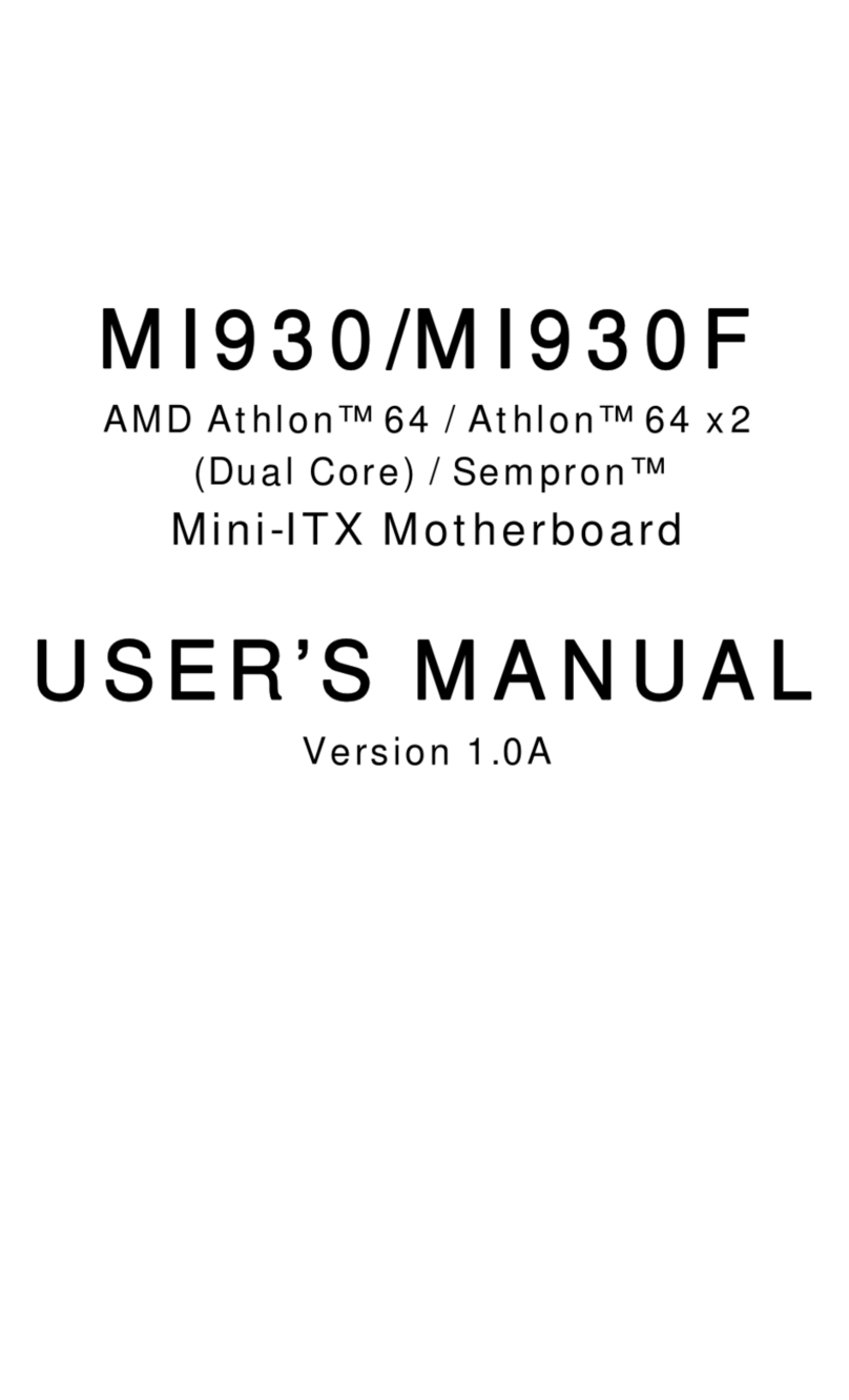 IBASE Technology MI930 User manual