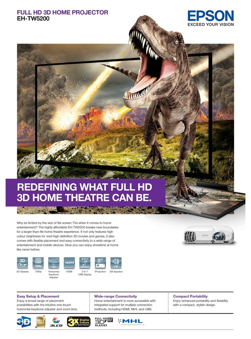 Epson EH-TW5200 User manual