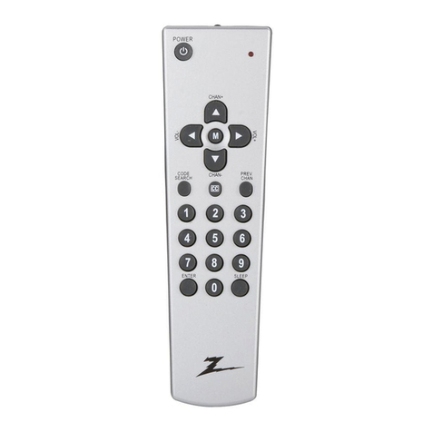 Zenith ZH110 owner's manual