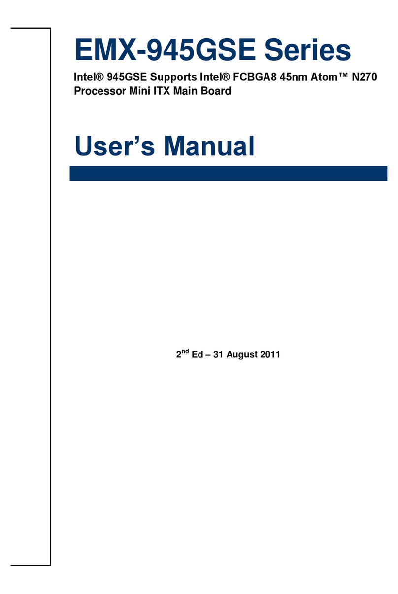 Avalue Technology EMX-945GSE Series User manual
