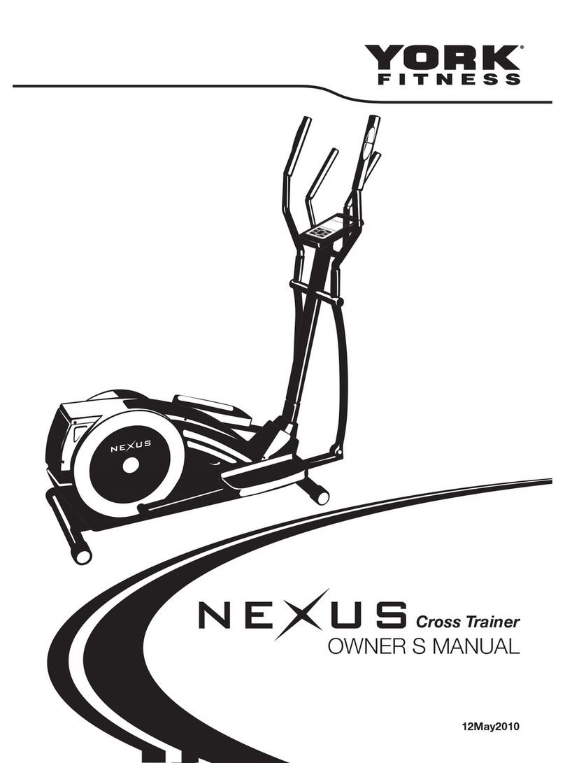 York Fitness Nexus owner's manual