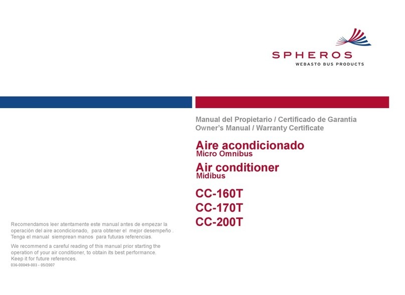 Spheros CC-160T User manual Spheros CC-160T User manual