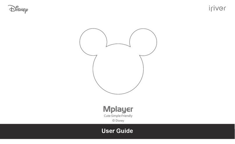 IRiver MPlayer User manual
