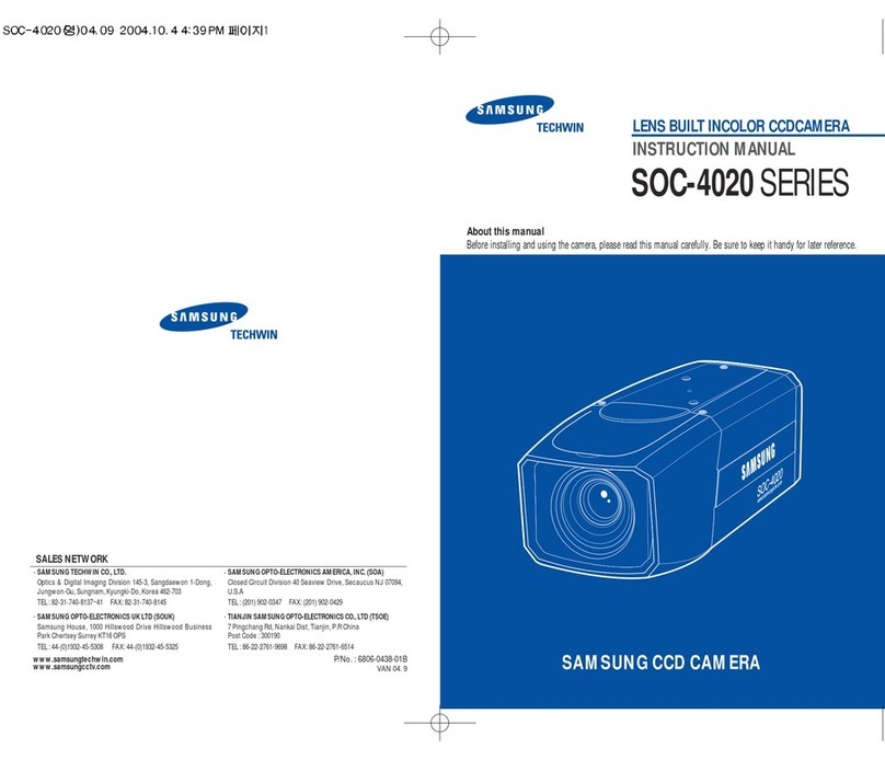 Samsung SOC-4020 SERIES instruction manual