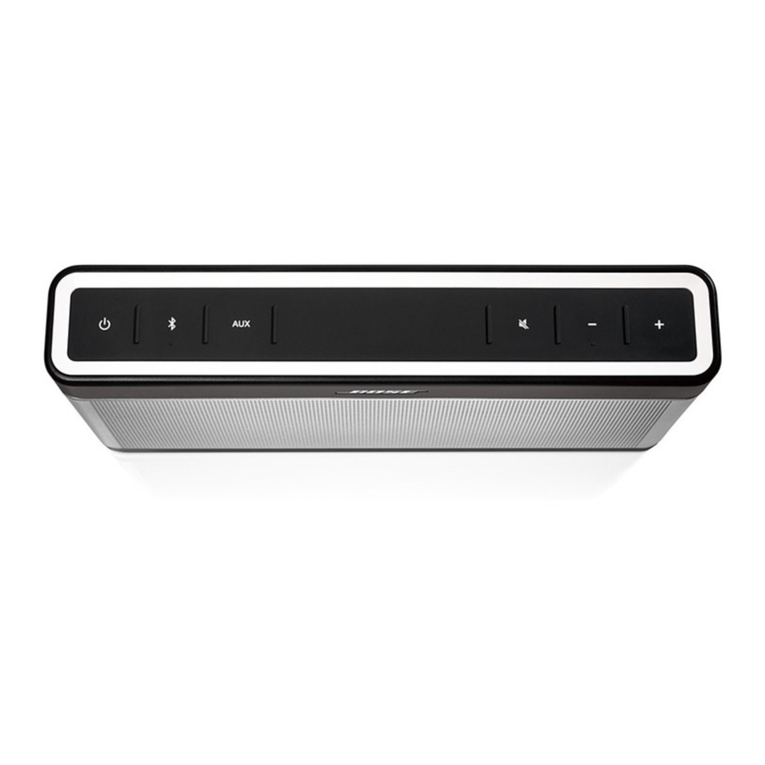 Bose SoundLink Bluetooth speaker III User manual