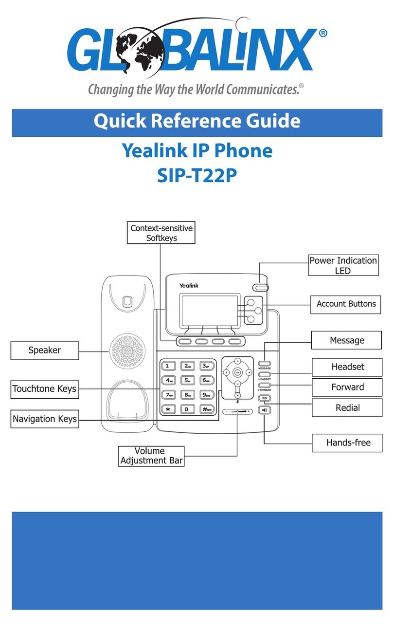 Yealink Yealink SIP-T22P User manual