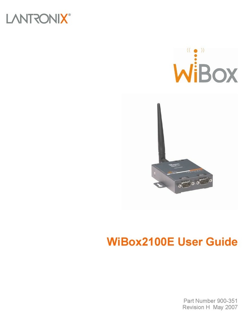 Lantronix WiBox2100E User manual