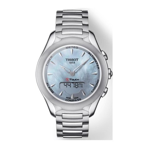 Tissot T-TOUCH SOLAR E81 user manual