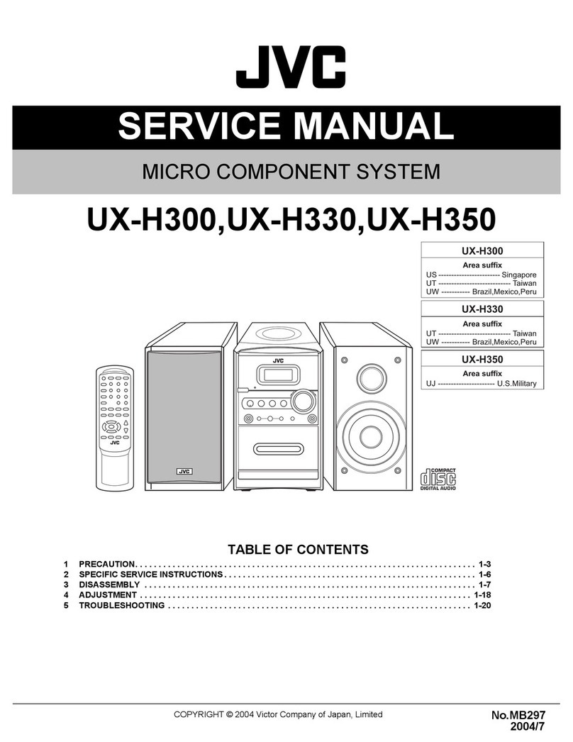 JVC UX-H300 User manual