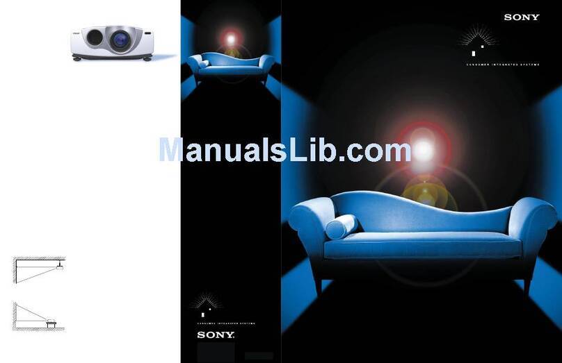 Sony VPL-VW10HT User manual