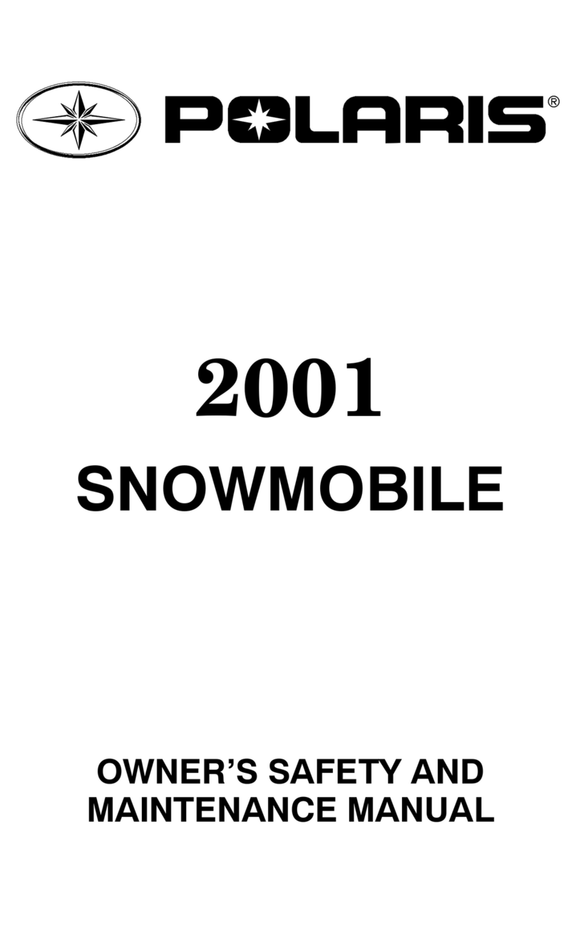 Polaris SNOWMOBILE 2001 Guide