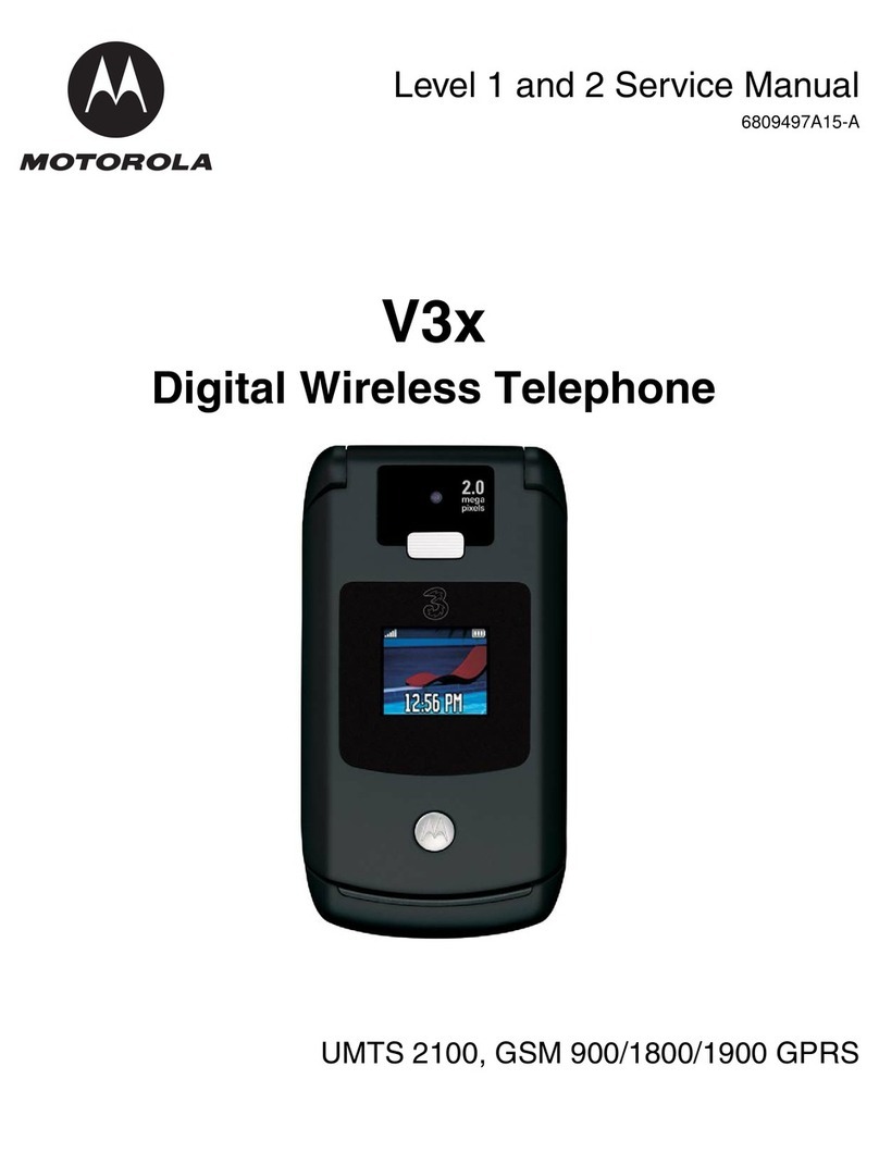 Motorola V3 User manual Motorola V3 User manual