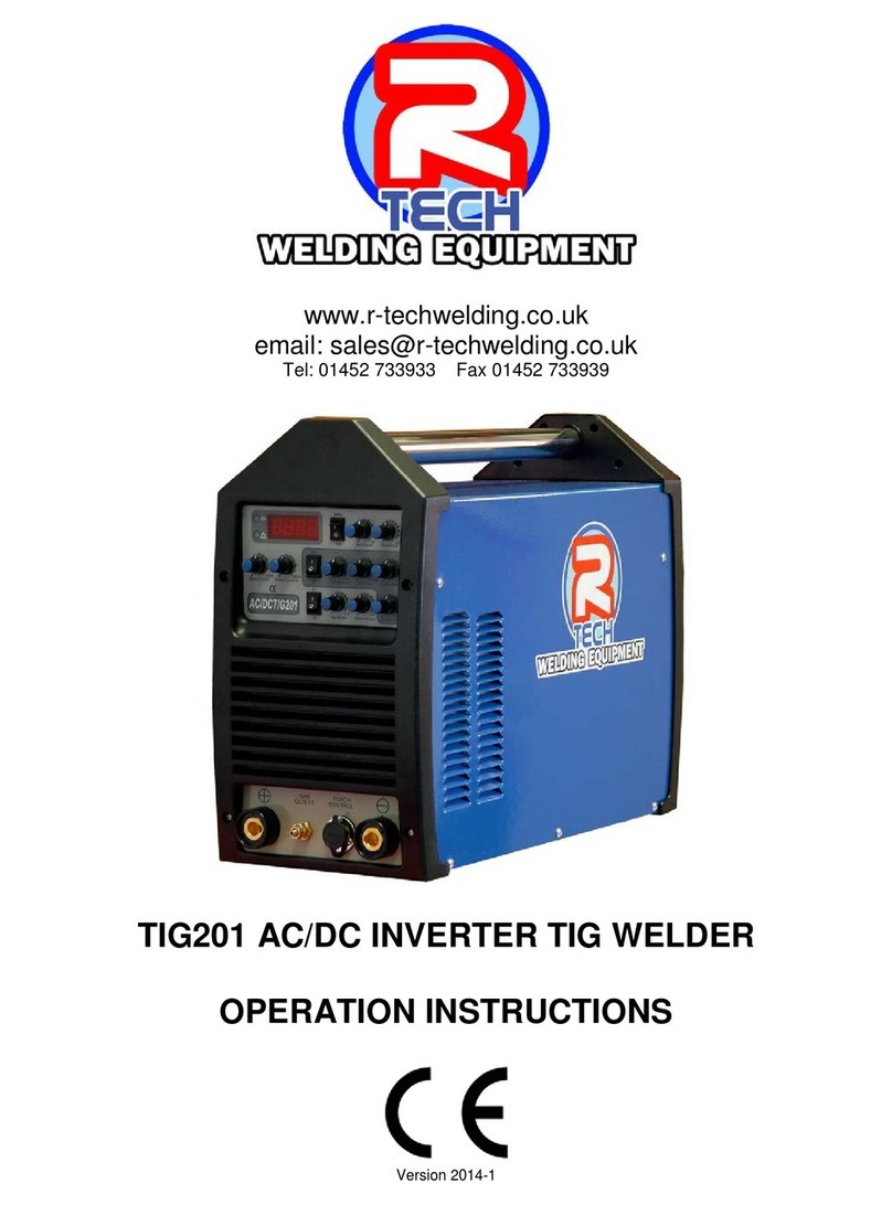 Rtech TIG201 User manual