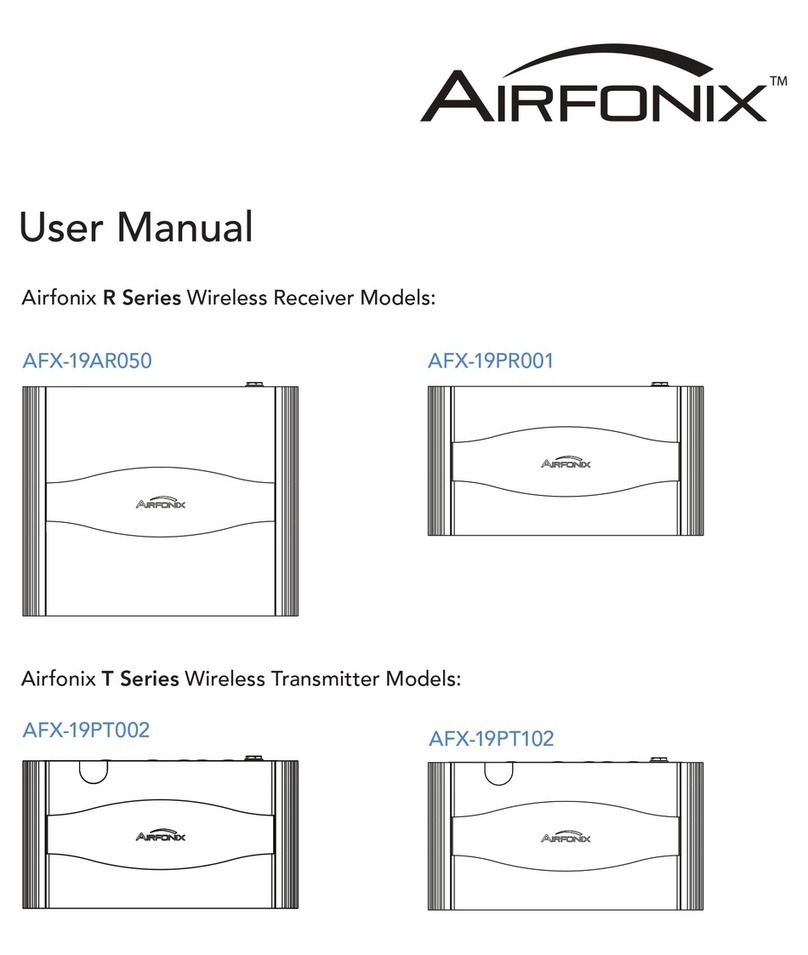 Airfonix AFX-19AR050 User manual