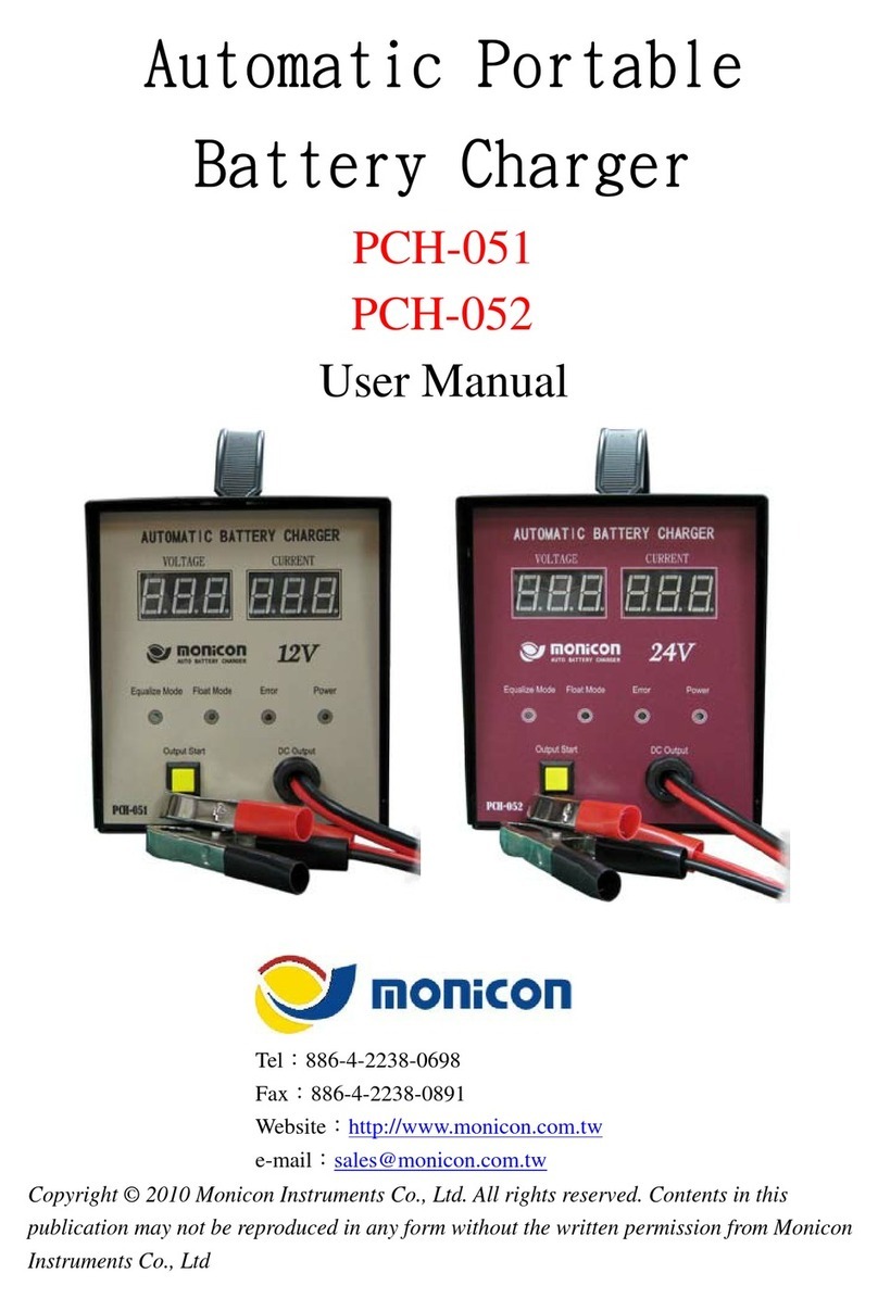 Monicon Instruments PCH-051 user manual