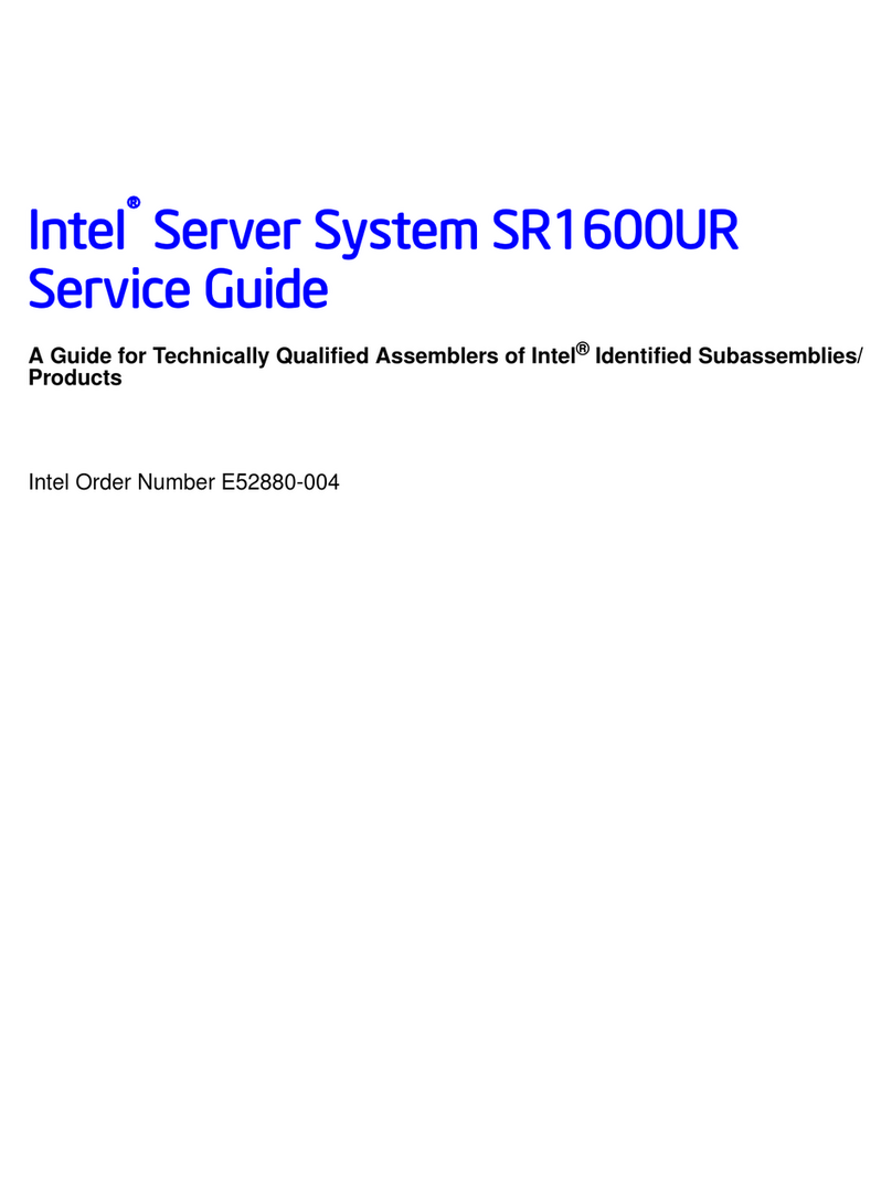Intel SR1600UR - Server System - 0 MB RAM User manual