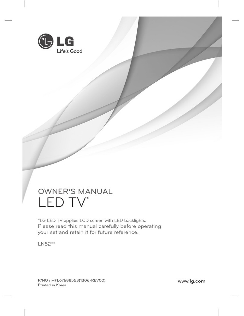 LG 32LN52 Series User manual