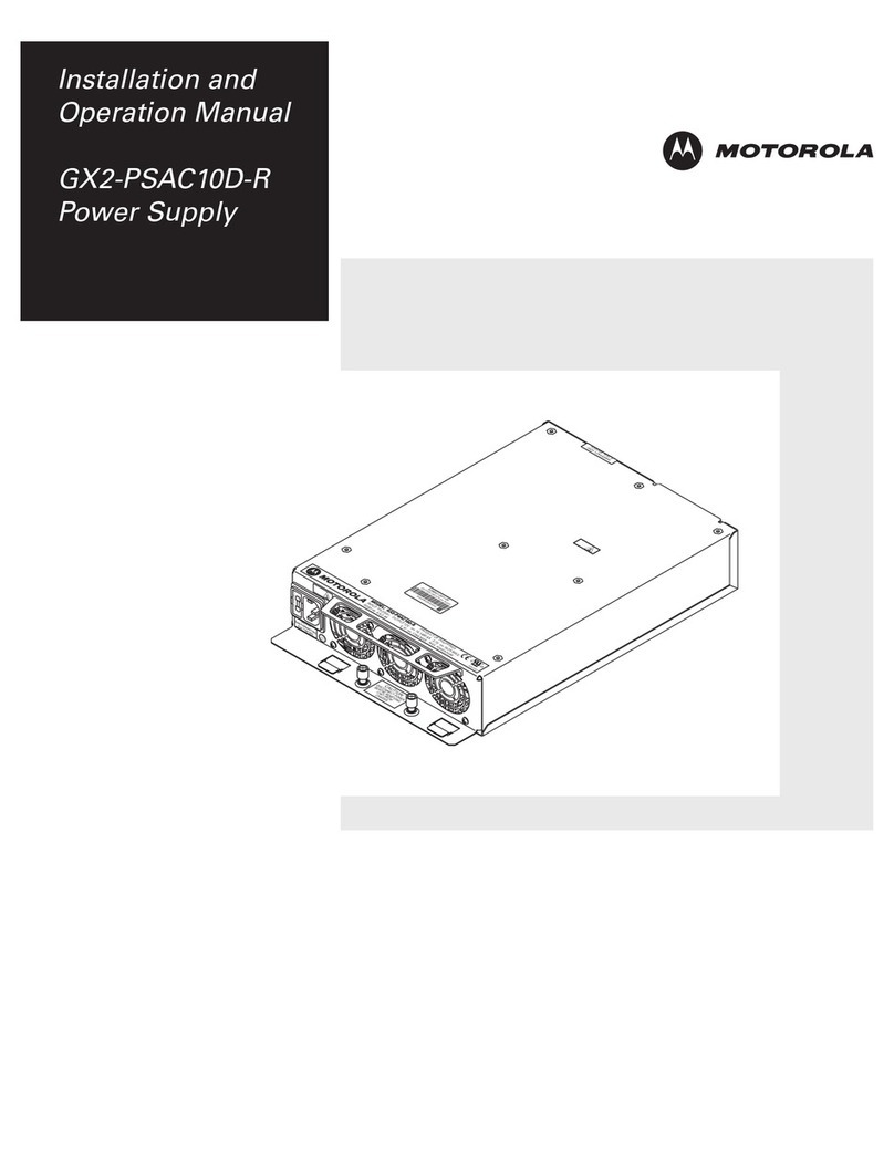 Motorola GX2-PSAC10D-R User manual
