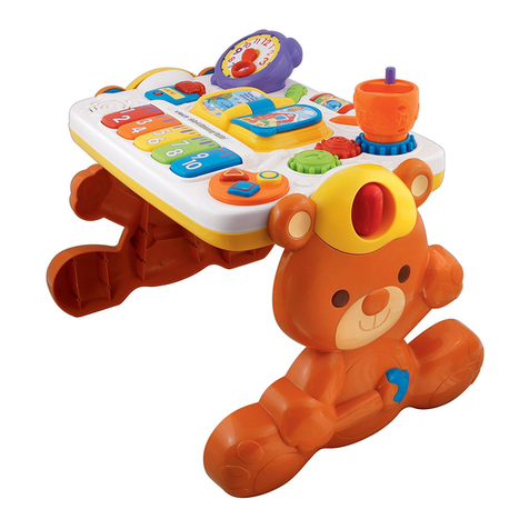 V-tech 2-in-1 Teddy Activity Table User manual