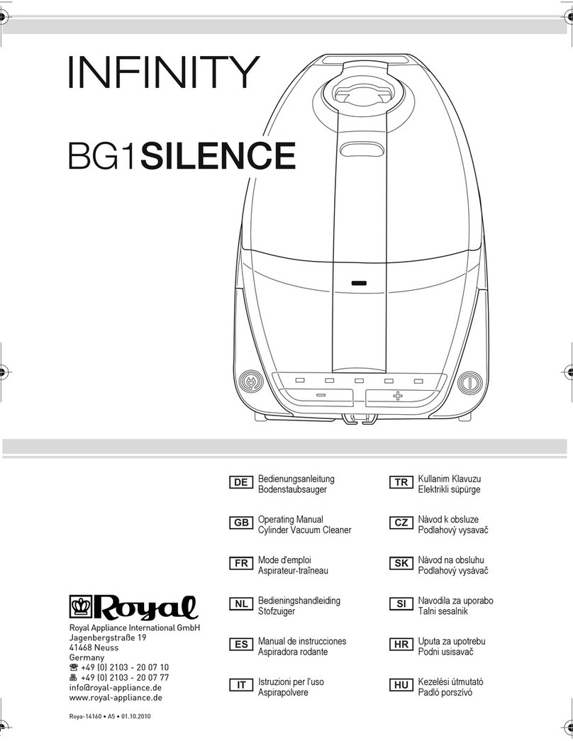 Infinity Infinity BG1 Silence operating manual Infinity Infinity BG1 Silence operating manual