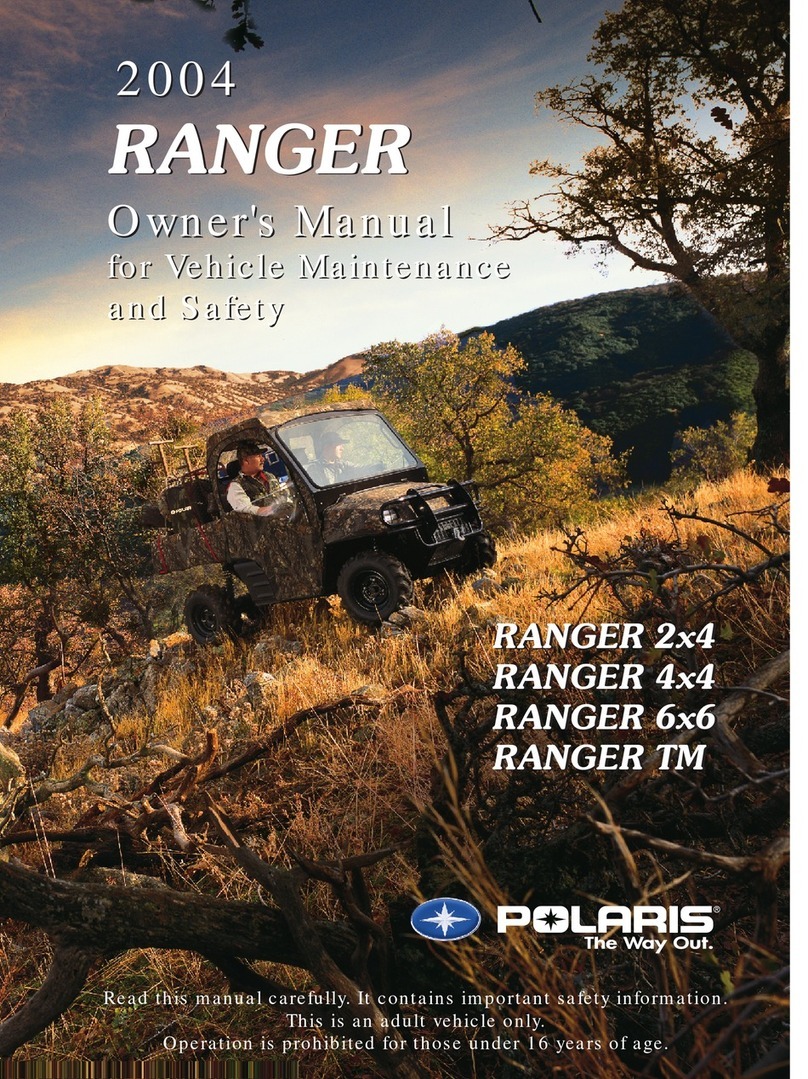 Polaris RANGER 2004 User manual