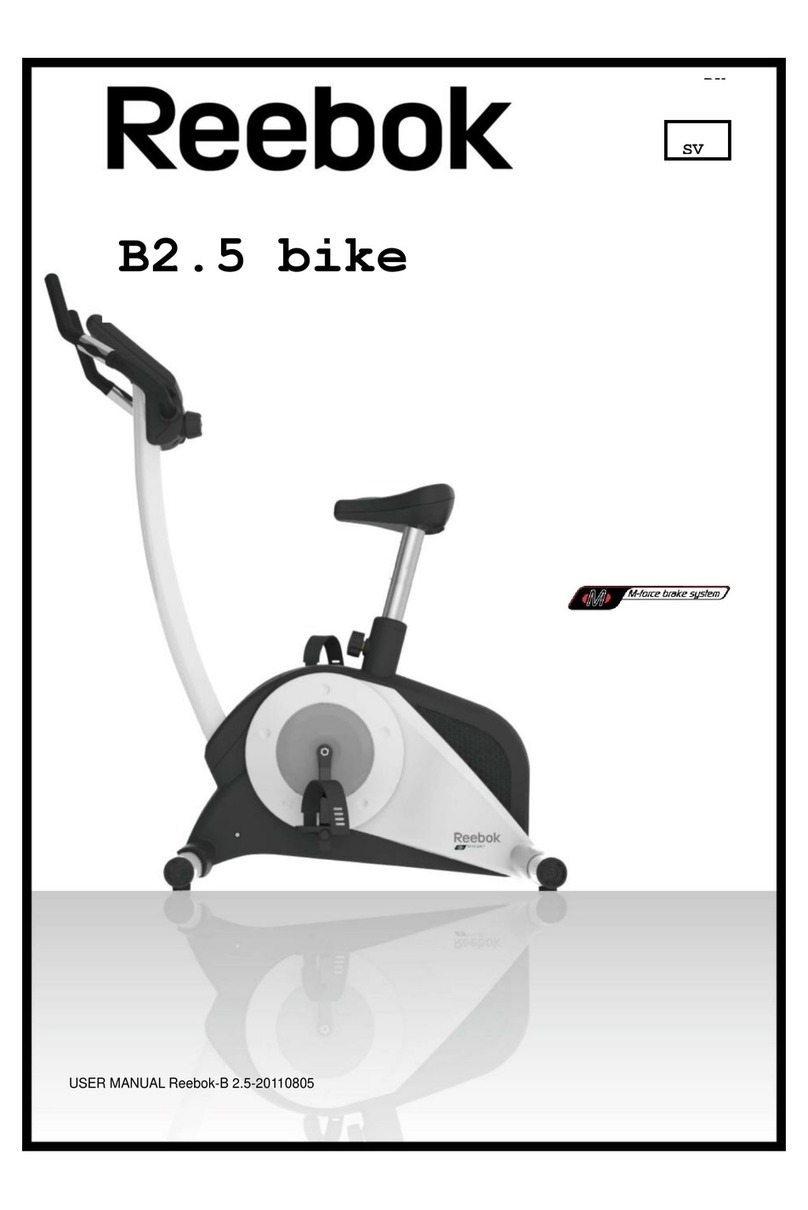 Reebok B2.5 user manual