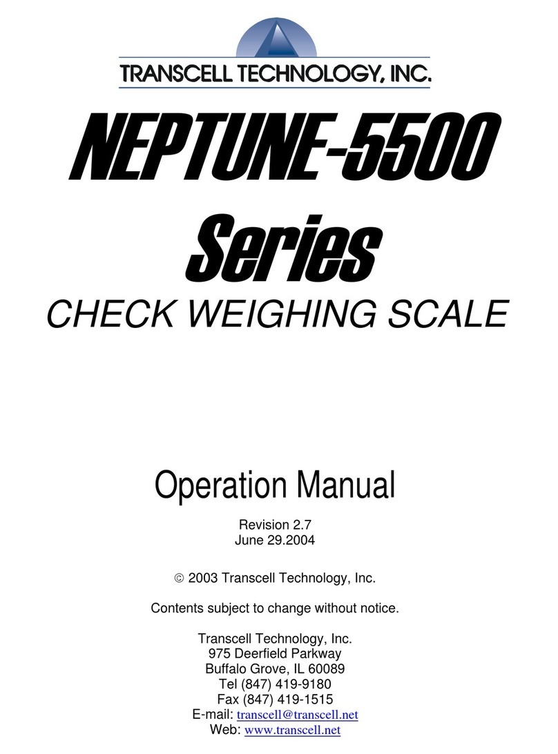 Transcell Technology NEPTUNE-5500 Series User manual