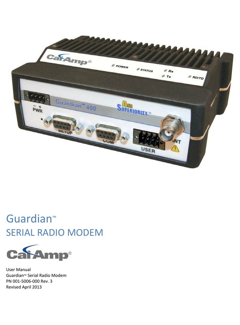 CalAmp GUARDIAN user manual