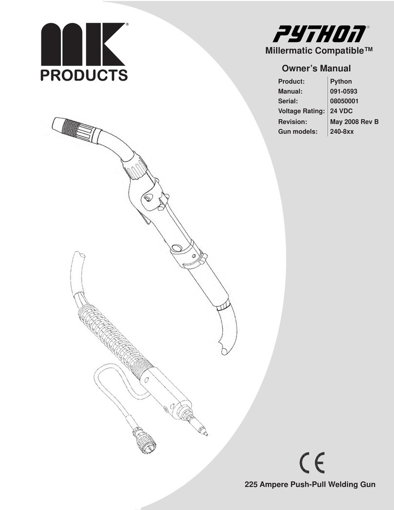 MK Products Python owner's manual