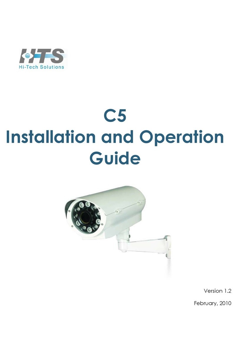 Hi-Tech Solutions C5 Installation and operation guide