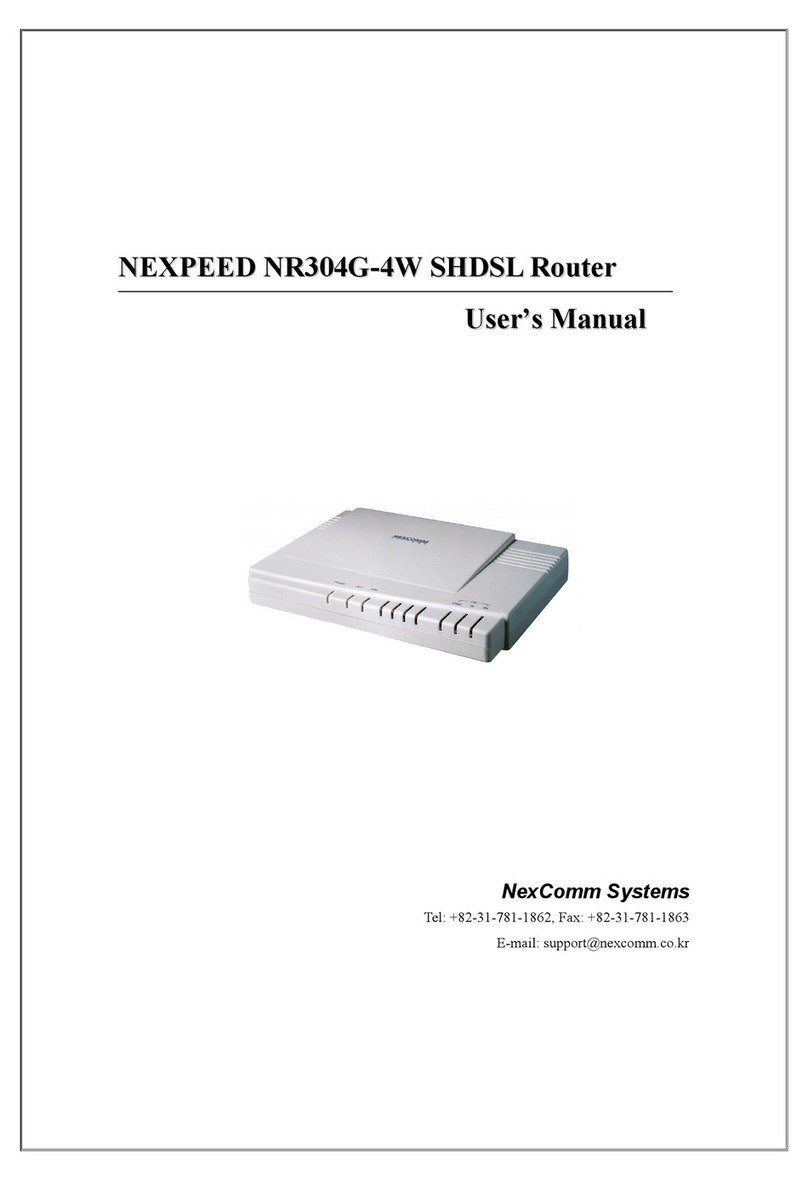 NexComm Systems NR304G-4W user manual NexComm Systems NR304G-4W user manual