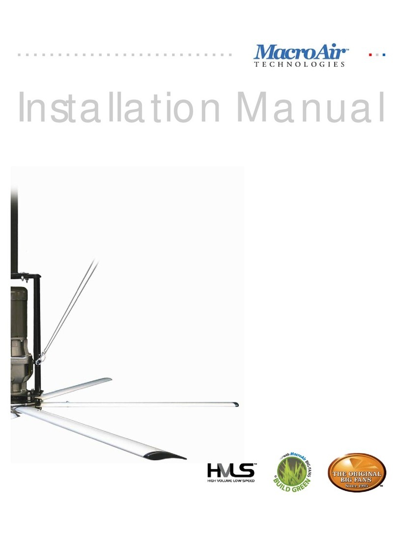 MacroAir Technologies WhisperFoil installation manual