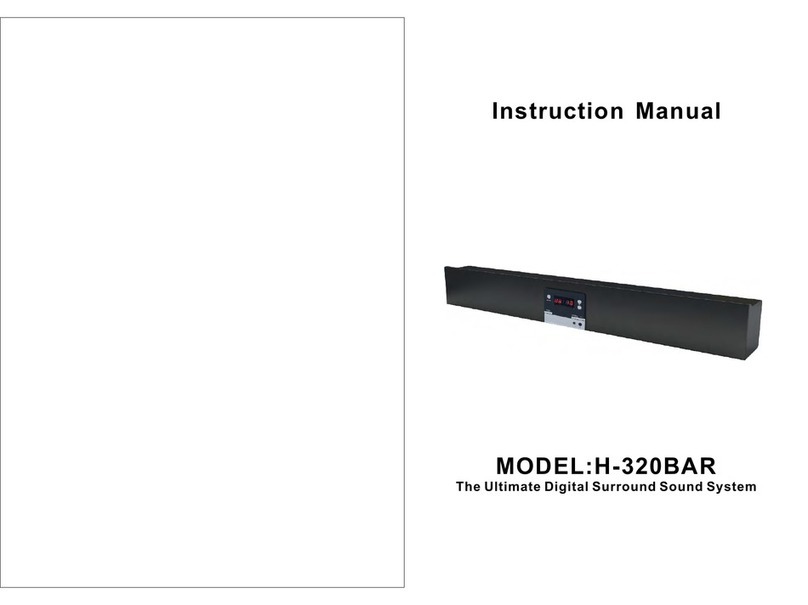 Soundstream H-320BAR instruction manual