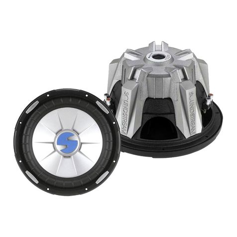 Soundstream PXW 15 Speci?cations