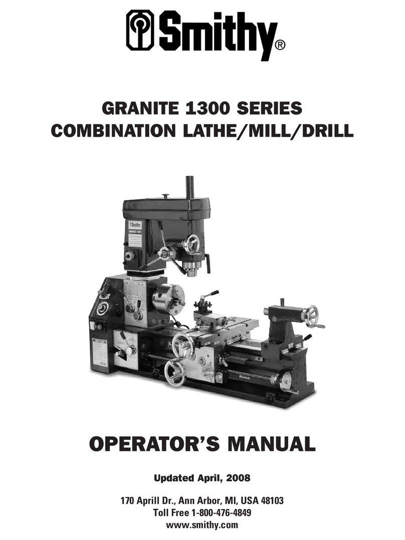 Smithy GRANITE 1300 SERIES User manual